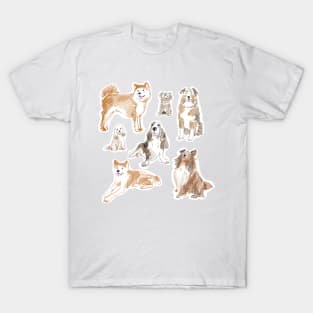 Pencil drawn dog T-Shirt